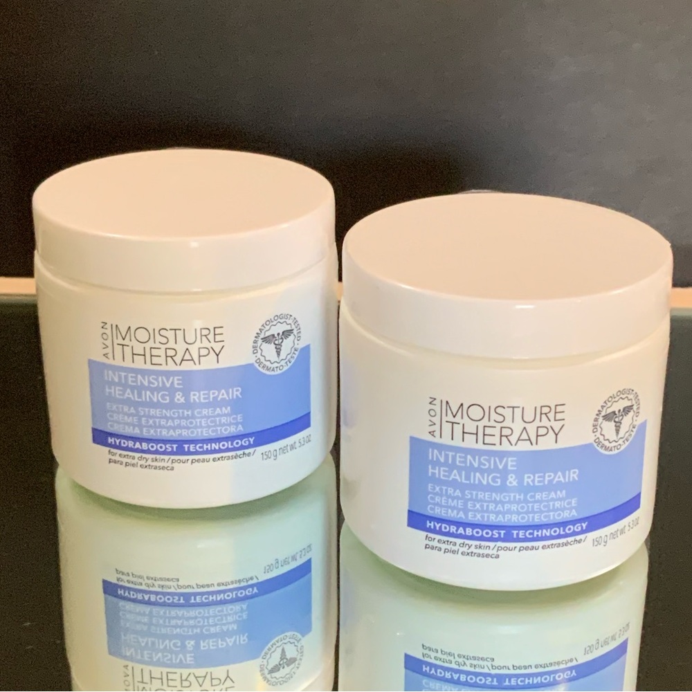 Moisture Therapy Extra Strength Cream Extra Dry Skin 2 Jars 5.3 ounce each